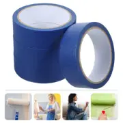 4 Rolls Blue Masking Tape Marvelous Clear Double Sided Carpet