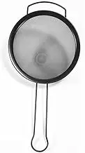 UTHCLO 1pc Stainless Steel Strainer Sieve Sloping Grain Wide Edge for Cooking Drain Strainer