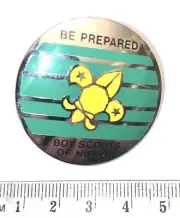 Boy Scouts of Nippon Japan Be Prepared Neckerchief Slide