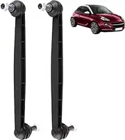Raheem 2 Pcs Front Stabiliser Anti Roll Bar Drop Links Front Axle Left and Right 350611 13169439 90498745 for Vauxhall Opel Astra G H J Zafira A B Meriva B 0350611 0350614 13169439