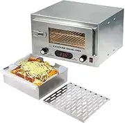 KickAss 12V 130W Portable Travel Oven Small - Glass Door, Thermometer & Tray Use for Camping, Caravans, Utes, and More!