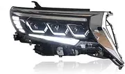 Land cruiser prado Compatible With Bugatti 2018-22 LED Headlight assembly DRL Daytime Running Light Turn Signal car accessories(Full led)