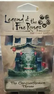 Legend of the Five Rings LCG: The Chrysanthemum Throne Dynasty Pack (Sealed)