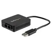 StarTech USB 2.0 to Fiber Optic Converter - 100BaseFX SC US100A20FXSC