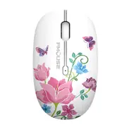 M101 Wireless Mouse 2.4G Cute Silent Optical Travel Mouse with USB Receiver 1600DPI 3 buttons for Laptop Notebook Macbook
