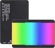 Nw-4 Portable Compact Video Light Pocket P Graphy Light Bi-Color Tempe Ure 3200K-5600K Dimmable with Phone Clip Computer Clip for Vlog Recording Camera Product Black