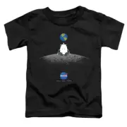NASA Toddler T-Shirt Moon Landing Black Tee