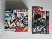 NEW KRE-O TRANSFORMERS DINOBOT CHARGE #A6949 & SIEGE TAKARA LIONIZER FIGURE! S5