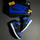 FD1437-042 Youth / Women Air Jordan Retro 1 High OG 'Royal Reimagined' (GS) New