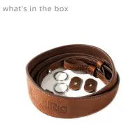 SmallRig Universal Leather Camera Shoulder Strap (Brown) 5209