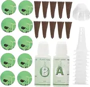 BESPORTBLE Hydroponic Grow Baskets Pots for Planting Plastic Domes Net Pots Hydroponic Sponge Kit