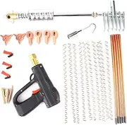 Dent Puller Stud Welder Kit 86pcs Car Body Repair Spot Welding Hammer Gun Tool Efficient Auto Dent Removal