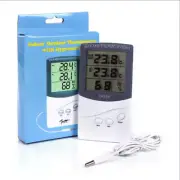 Alarm Clock Ki Ta318 Indoor Office Digital Thermometer Hygrometer Humidity Meter