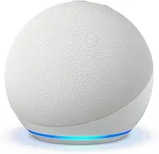 Echo Dot (Newest gen) | Smart speaker with Alexa | Glacier White