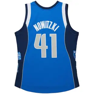 Sy3 2023-2024 NBA 名人堂小牛隊 Nowitzki 球衣復古籃球運動背心中性加大碼 YS3