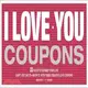 I Love You Coupons