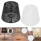 Lamp Shade Tree Pattern Metal Cage Lampshade Shell Cover for Table Lamp Cafe