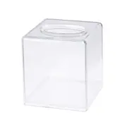 Square Tissue Box Bathroom Tissue Cover Holder Acrylic Tissue Box Tissue Holder Stand Clear Tissue Box Cover Acrylic Napkin Box
