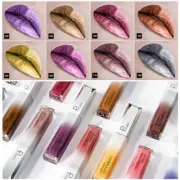 Pearlescent Shimmer Diamond Lip Gloss Glaze Moisturizing Shine Glitter LipstickⒶ