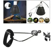 Reptile Lamp Clamp Light Holder Basking Base Turtle Habitat Supplies
