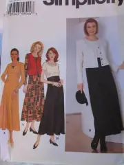 7375 Simplicity Pattern Dress Vest Jacket 6-22 UNCUT