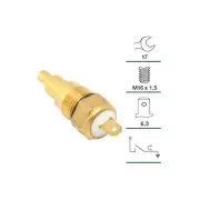 Tridon Thermo Fan Switch for Mercedes Benz 8 W114 230.6 2.3L 68-76 1 Terminals