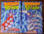 Batman Spawn 1 Original Comic Book Art 2 Blank Sketch Todd McFarlane Capullo Lot