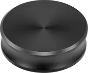Vinyl Record Weight Stabilizer, Turntable Stabilizer for LP Players, Low Profile Design Fits Under Dust Cover, Hi-Fi Sound Enhancement & Anti-Vibration, Audiophile & DJ Use (Black-Glossy)