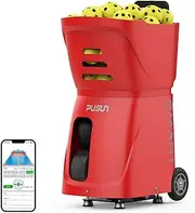 PP-Smart Pickleball Machine, Pusun Professional Automatic Pickleball Machiner Launcher for Trainning, Support App and Remote Control, Multiple Traning Modes for Professional Drills-Easy to Use