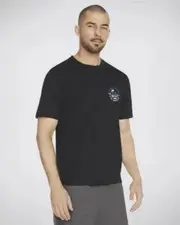 Skechers Skechers LA Beach Short Sleeve Tee Black