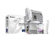 Gigabyte Z890 AORUSELITE WF7 ICE Intel LGA 1851 ATX Motherboard, 4x DDR5 ~256GB,