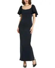 Mac Duggal Crepe Gown