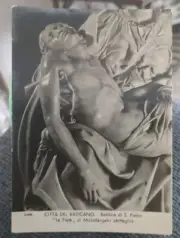 VATICAN CITY St. Peter's Basilica "The Pietà" Michelangelo - Unposted Postcard