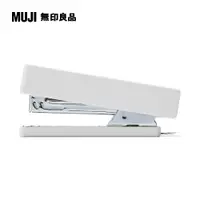 在飛比找PChome24h購物優惠-釘書機白灰/約寬90x深21x高40mm【MUJI 無印良品