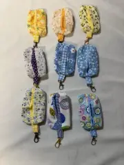 Handmade Dog Poo Bag Holder Many Floral Patterns Easy To Use