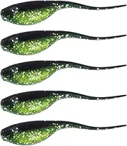 Soft Lures - Realistic Fishing Swimbaits,Realistic Fish Luring Tools, Freshwater Angling Baits for Pond River Lake