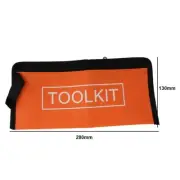 Waterproof Oxford Canvas Cloth Storage Tool Pouch Bag 28x13cm Storing Small Tool
