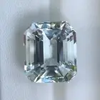 21.95 Ct's Natural Loupe Clean Emerald Cut Aquamarine, Blue Aquamarine Gemstone