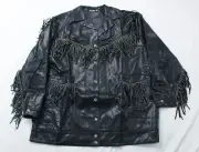 Nasty Gal Women's Plus Rebel Heart Faux Leather Jacket CD4 Black US:14 UK:18 NWT