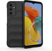 [YKNIUFLY] Cover for Samsung Galaxy M14 Case, Soft TPU, Drop-Proof, Shock-Proof, Protective Cell Phone Cover for Samsung Galaxy M14.(Black)
