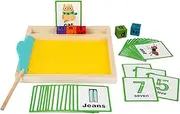 Sand Box Toys Writing Tray - Sand Tray for Kids - Educational Writing Word Learning Toys for Home Preschool Kindergarten Classroom