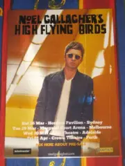Noel Gallagher's High Flying Birds - 2016 Aus Tour - Oasis - Laminated Poster