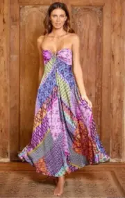 Tigerlily Utopia Trinity Maxi Dress Size 14