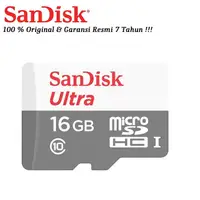 在飛比找蝦皮購物優惠-Sandisk MicroSD 16GB 80MB / s 