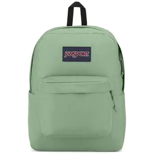 jansport  SUPERBREAK  plus  15吋電腦隔層 牛果綠 後背包