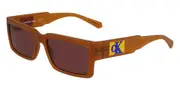 Calvin Klein Jeans CKJ23623S 212 Men's Sunglasses Brown Size 57