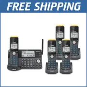 Super Long Range 5-Handset DECT 6.0 Cordless Phone - 2300 ft with Call Blocking