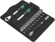 Wera Zyklop SOCKET & BIT SET 13Pcs 1/2" Drive, Dual Ratchet Design *German Brand