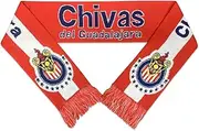Icon Sports Fan Shop Officially Licensed Scarf Federación Mexicana de Fútbol Asociación Club Deportivo Guadalajara - Chivas, Team Color, OSFM
