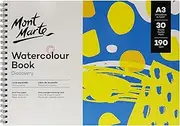 Mont Marte 190gsm Watercolour Book, A3 Size